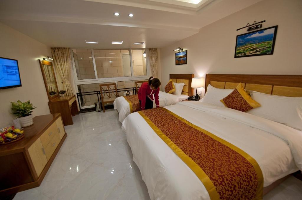 Blue Sapa Hotel חדר תמונה